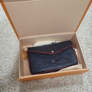 Authentic LV bag M64099 8.5"W x 5"H x 1"D22" handle drop22" strap drop> Felicie